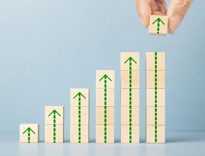 Market sizing graph banner